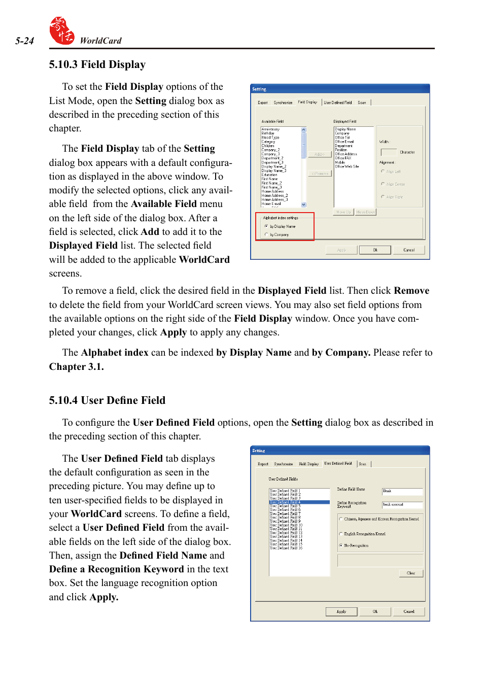 Penpower WorldCard duet User Manual | Page 60 / 82