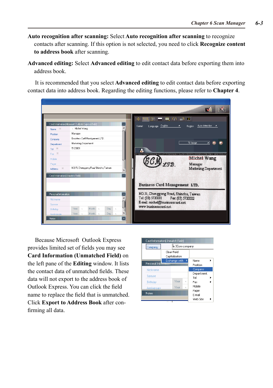 Penpower WorldCard duet User Manual | Page 67 / 82