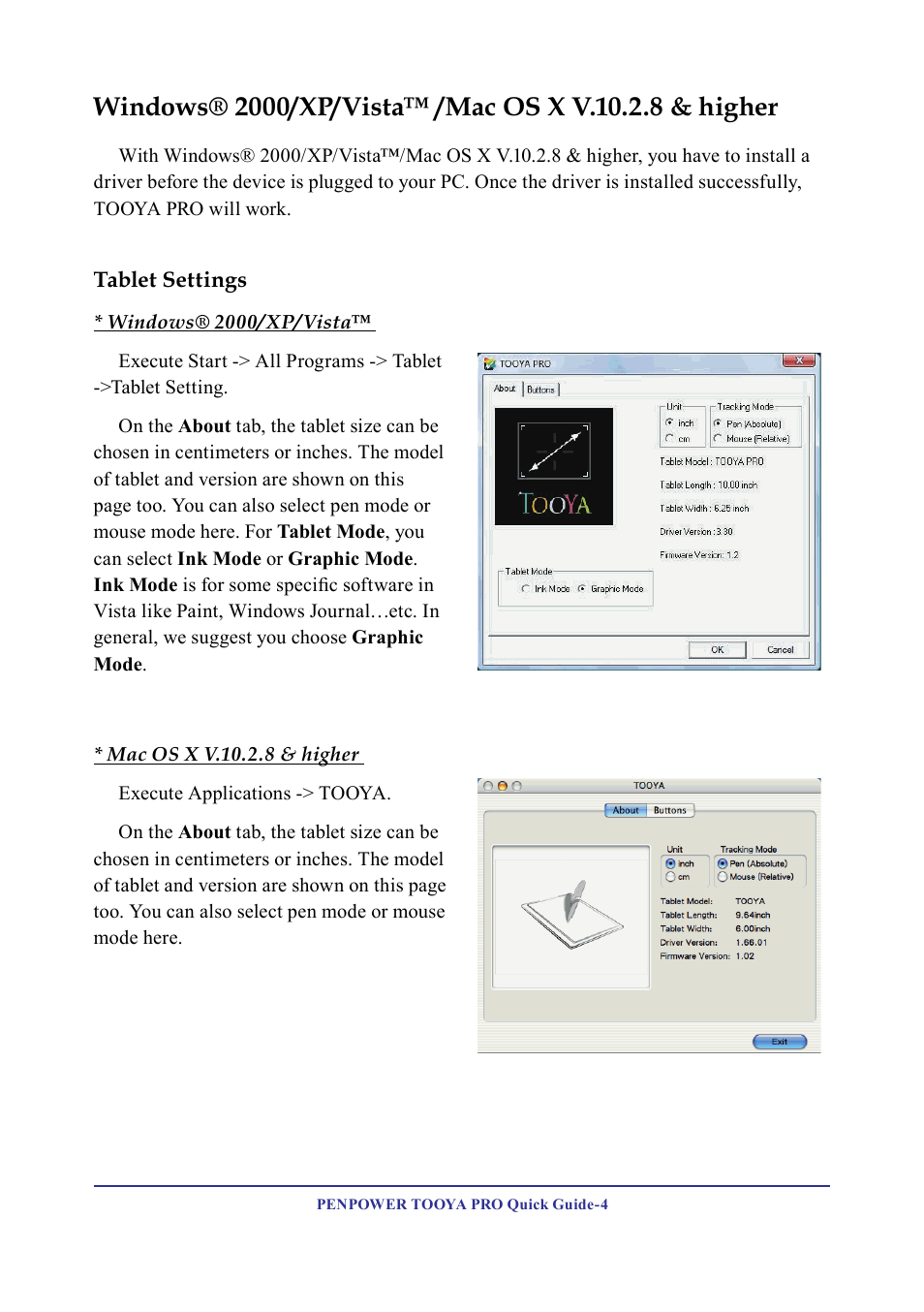 Penpower TOOYA PRO User Manual | Page 6 / 8