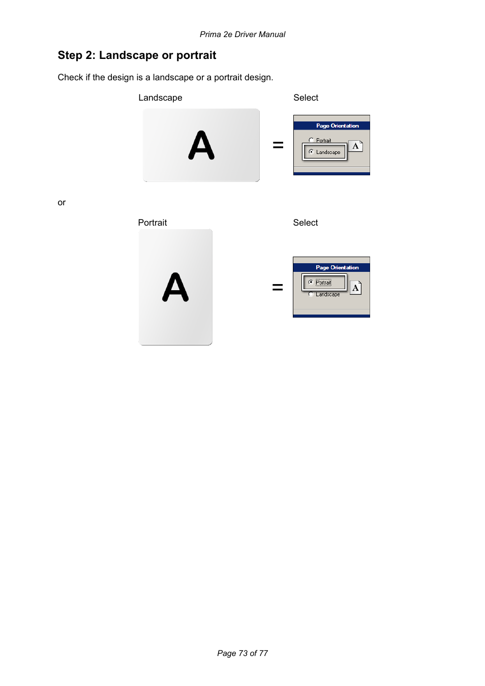 Prima MAGICARD 2e User Manual | Page 73 / 77