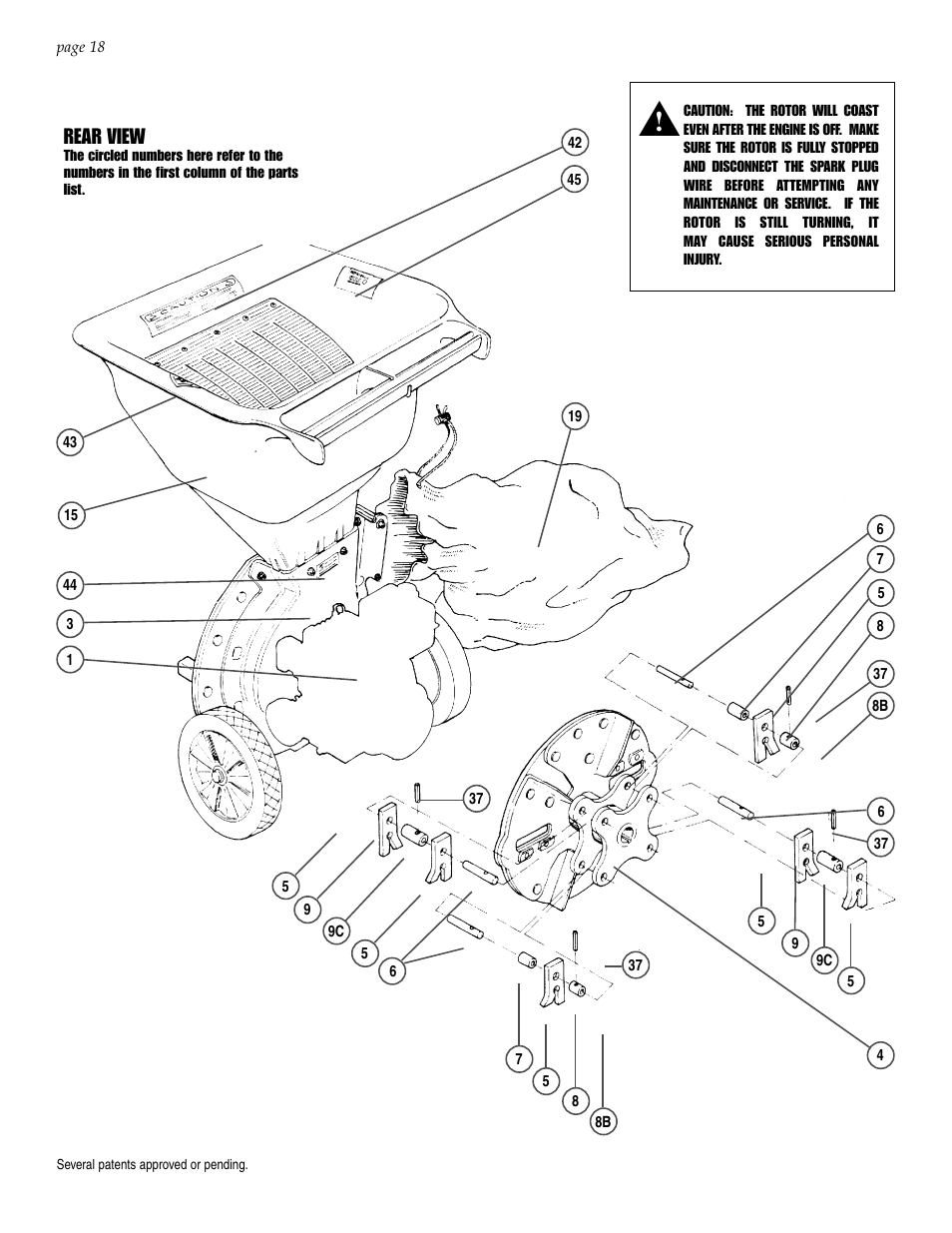Rear view | Patriot Products Pro-Series User Manual | Page 2 / 4