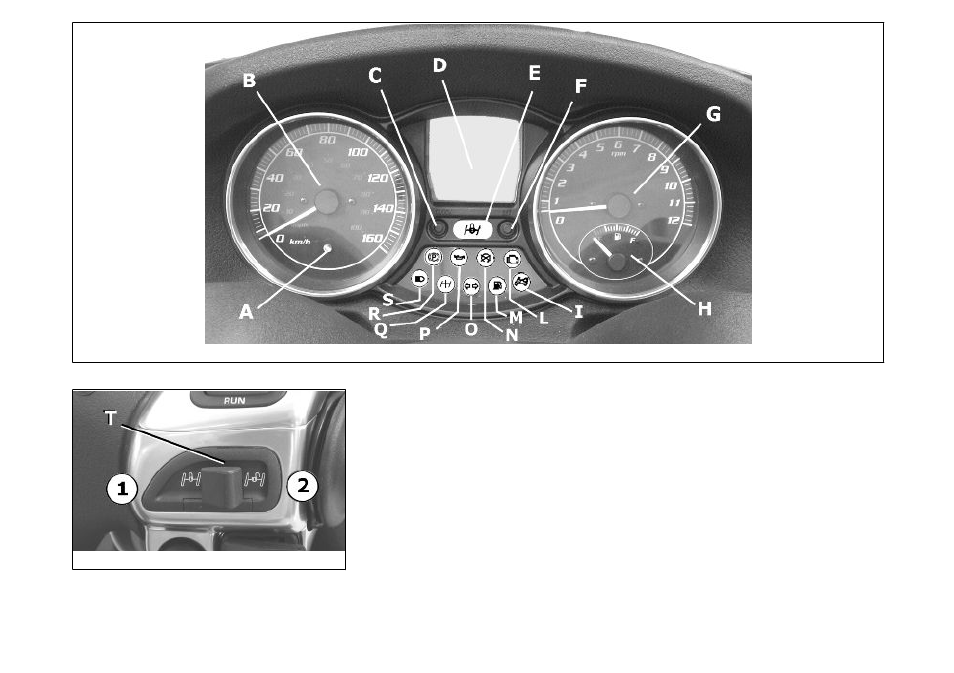 Front suspension locking system | Piaggio 250 i.e. User Manual | Page 44 / 100