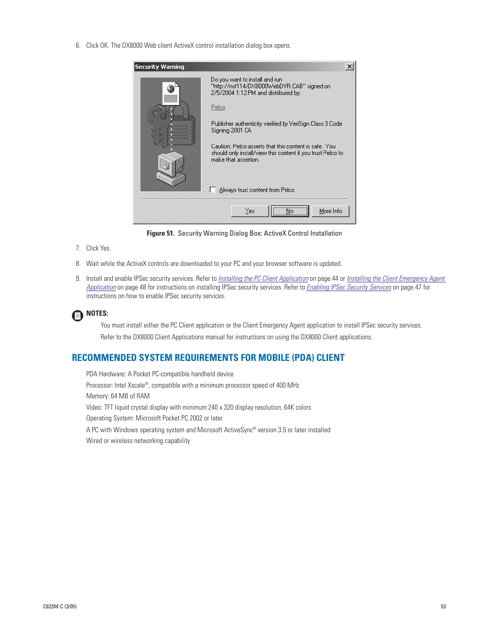 Pelco Dx8000 User Manual | Page 53 / 96