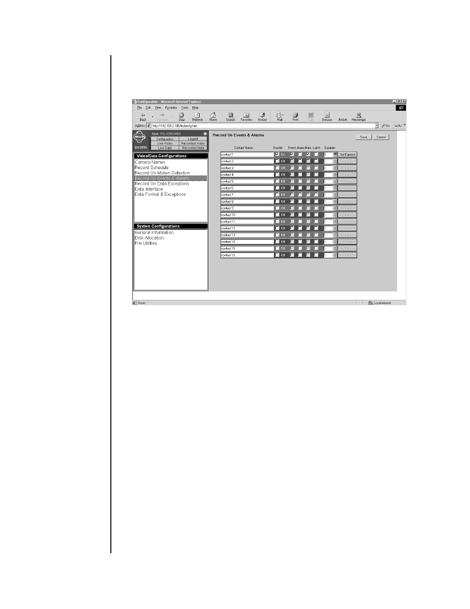 Pelco DX2000 User Manual | Page 45 / 114