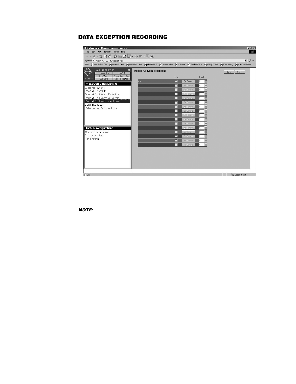 Pelco DX2000 User Manual | Page 48 / 114