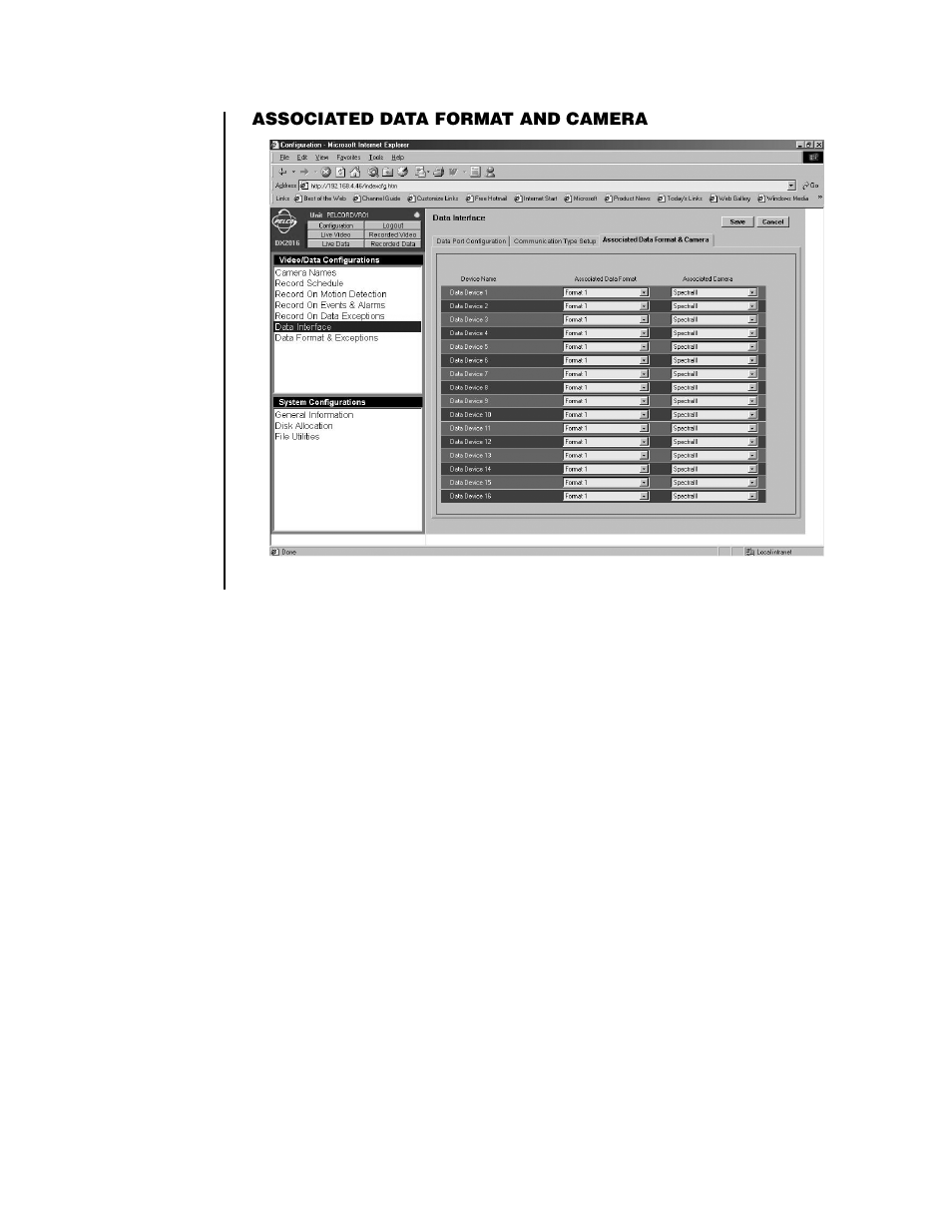 Pelco DX2000 User Manual | Page 56 / 114