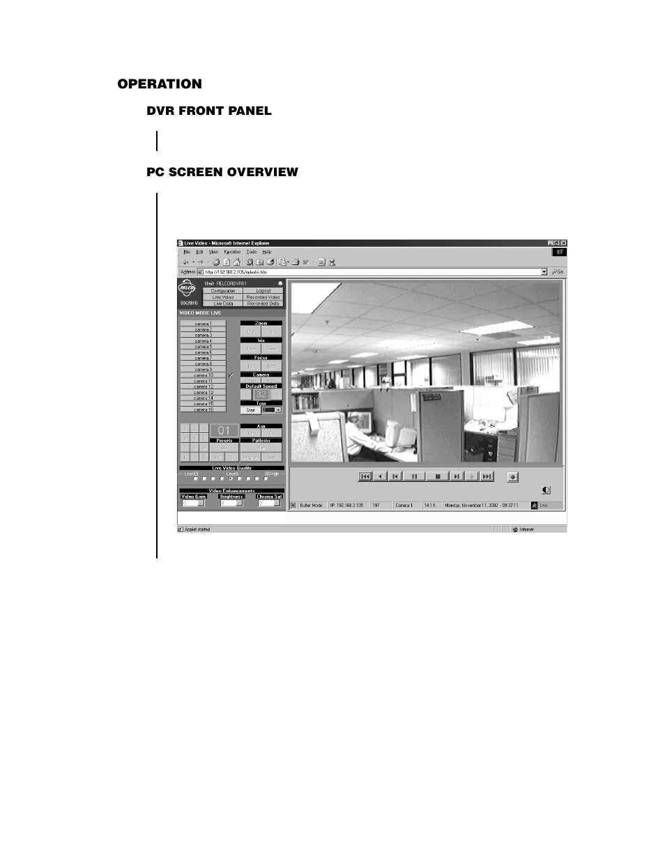 Pelco DX2000 User Manual | Page 72 / 114