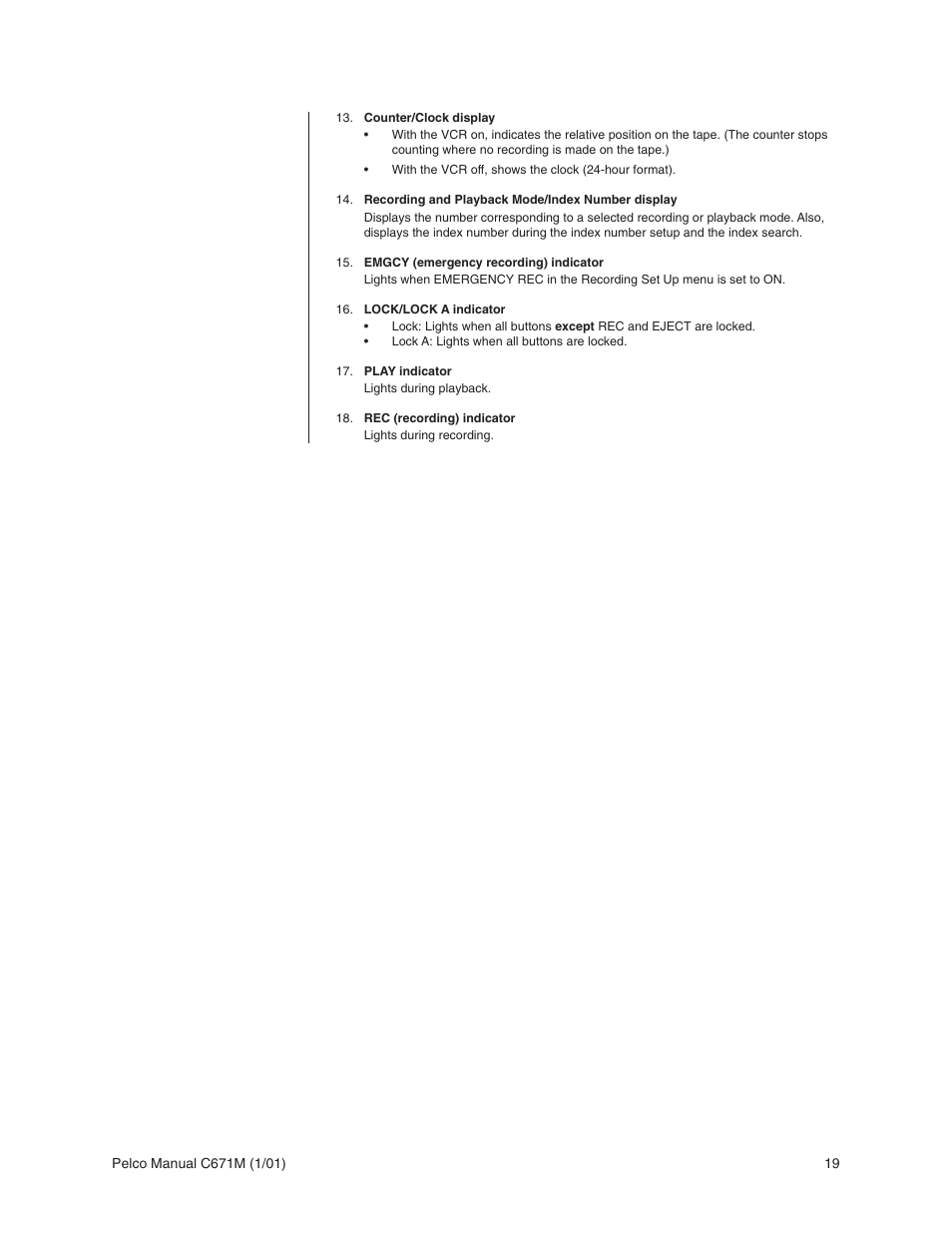 Pelco TLR3040 User Manual | Page 19 / 58