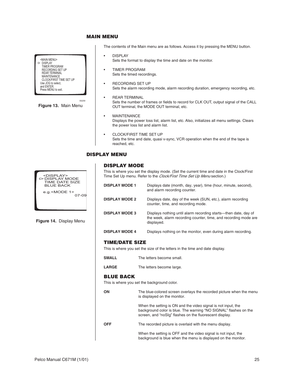 Pelco TLR3040 User Manual | Page 25 / 58
