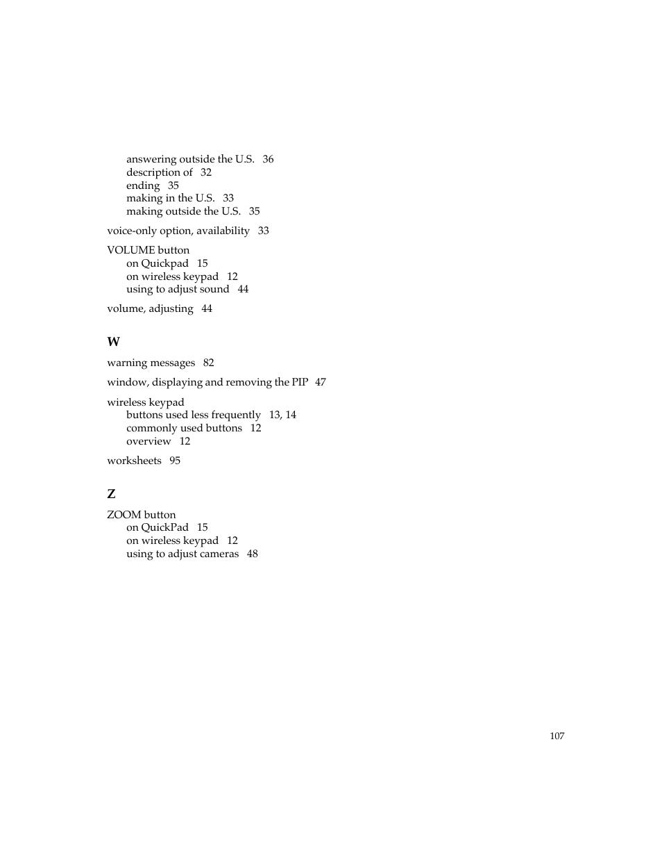 PictureTel 4500 User Manual | Page 113 / 114