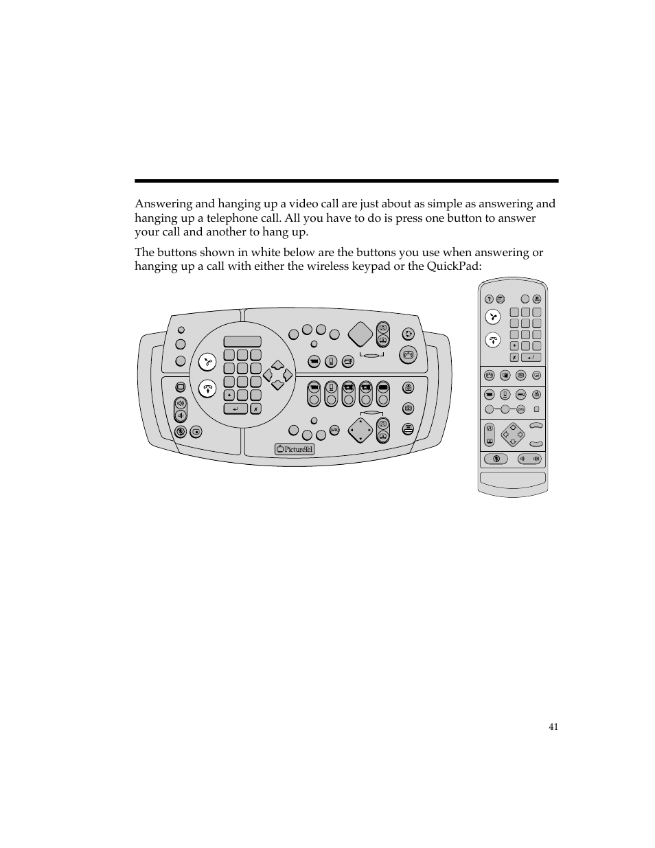 Answering and hanging up | PictureTel 4500 User Manual | Page 47 / 114
