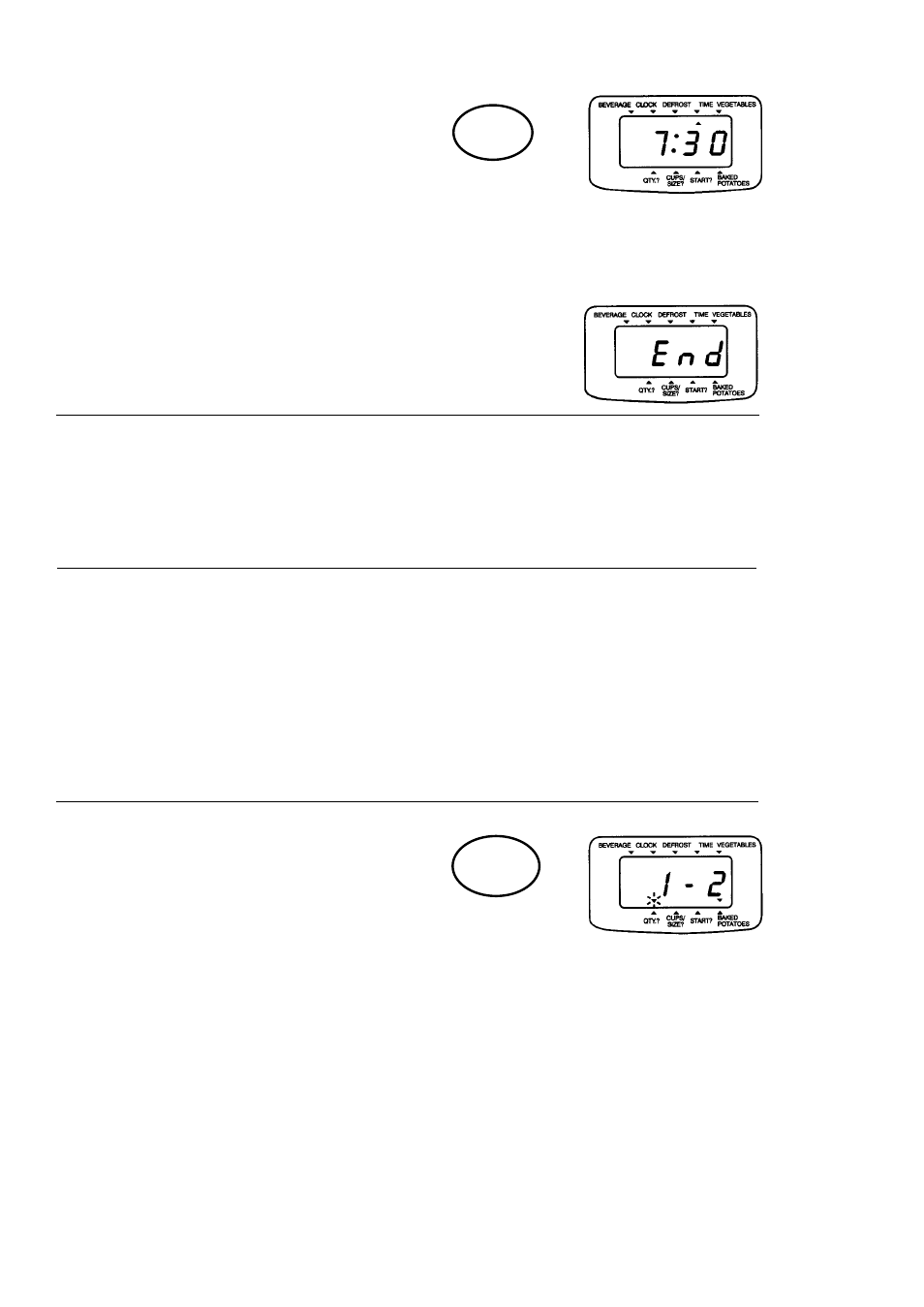 Using baked potatoes | Palsonic PMO-585 User Manual | Page 17 / 34