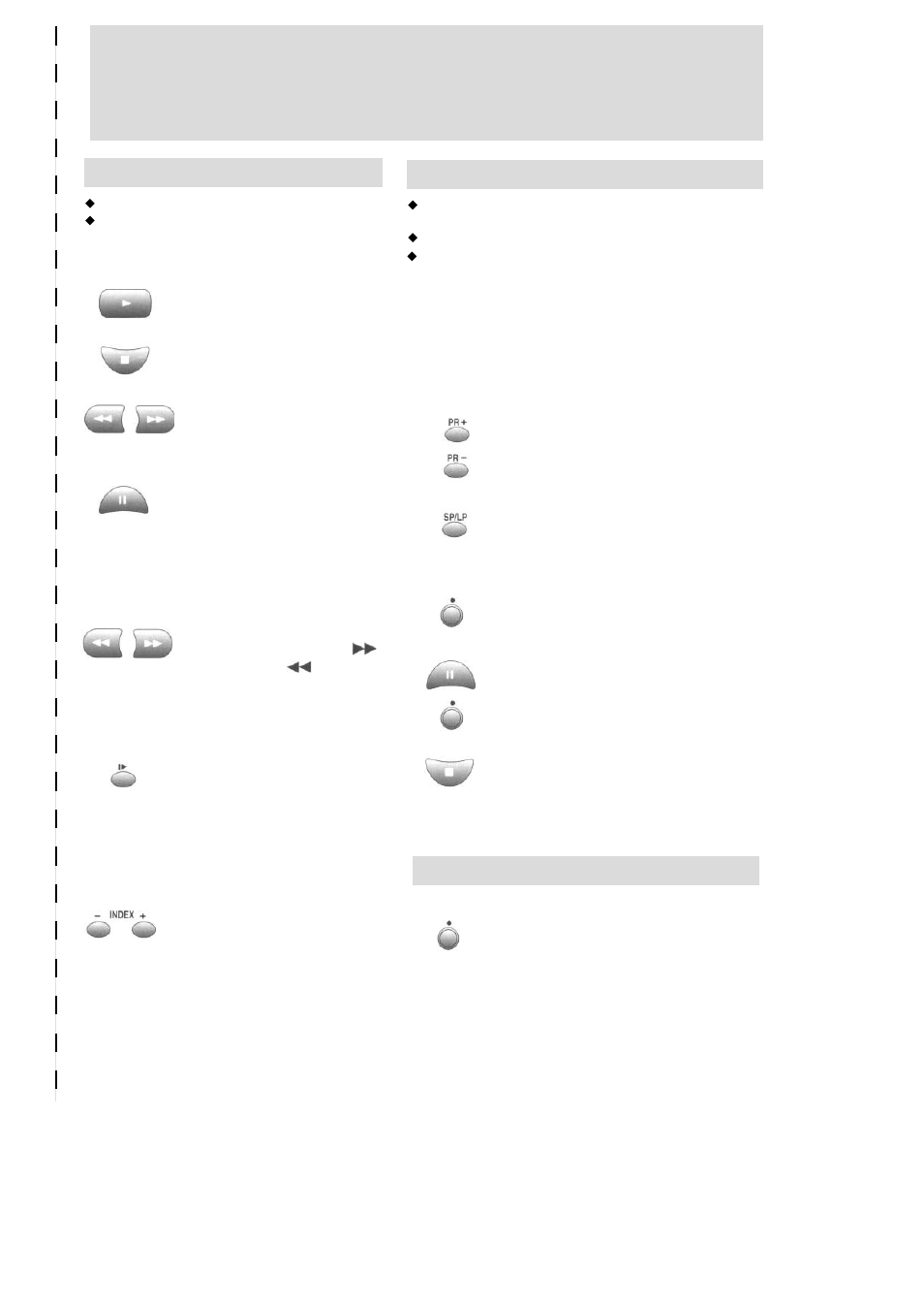 Playing back, One touch recording - otr, Simple recording | Palsonic VCR2120 User Manual | Page 21 / 25