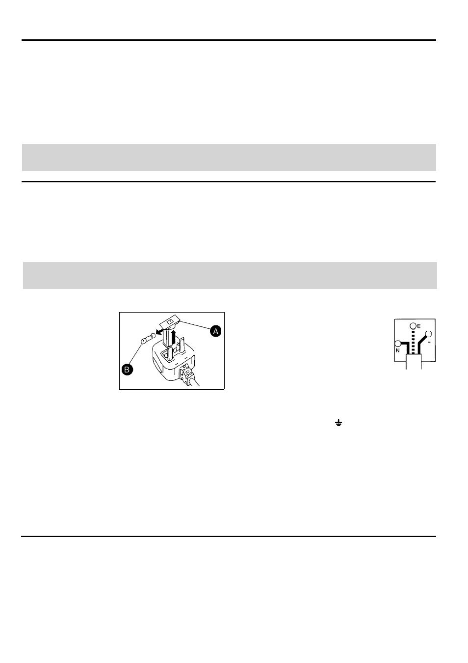 Electrical connection, Warning | Palsonic PMO-500 243 User Manual | Page 12 / 14