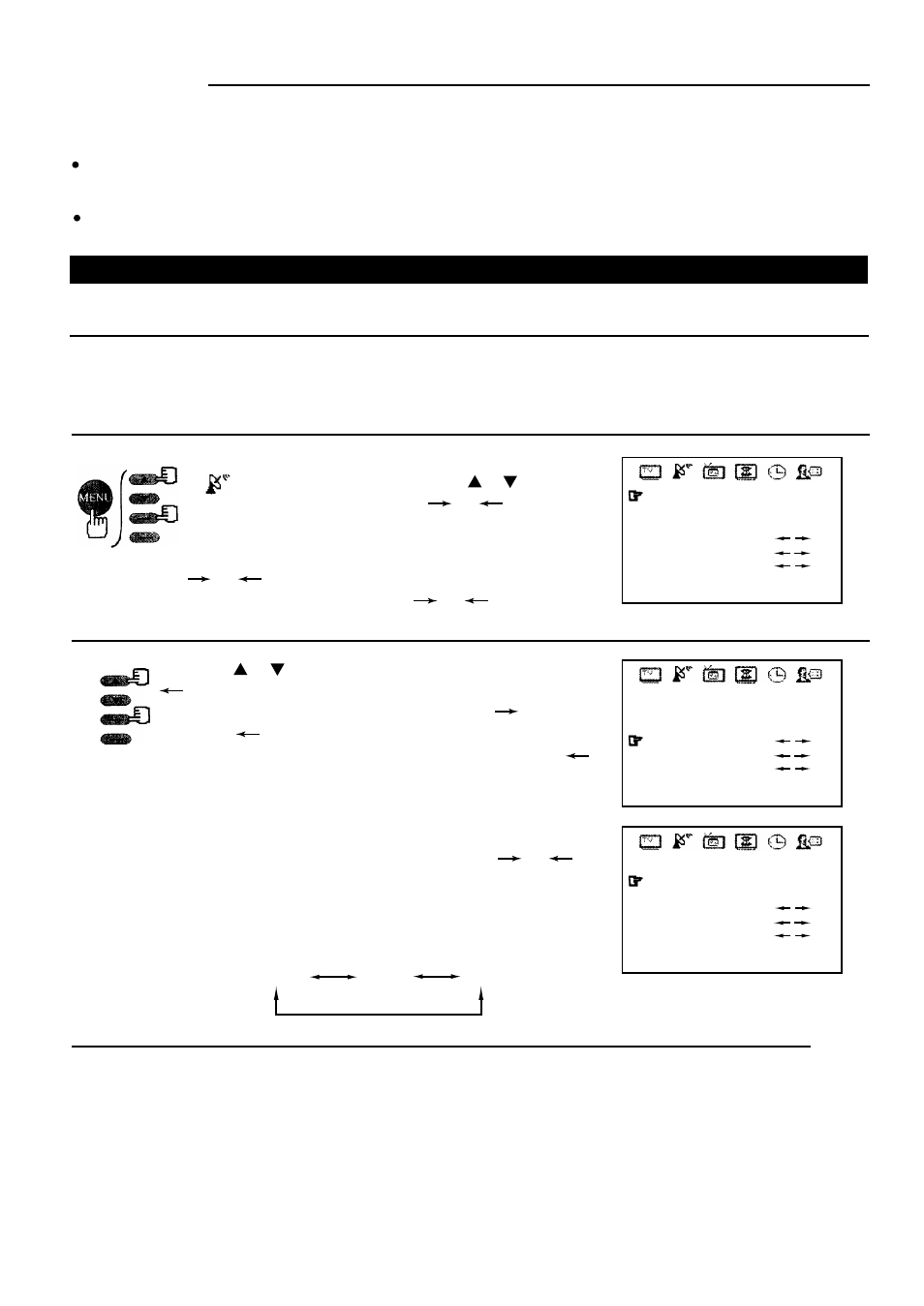 Operation tuning in (continued) | Palsonic 6140G User Manual | Page 11 / 25