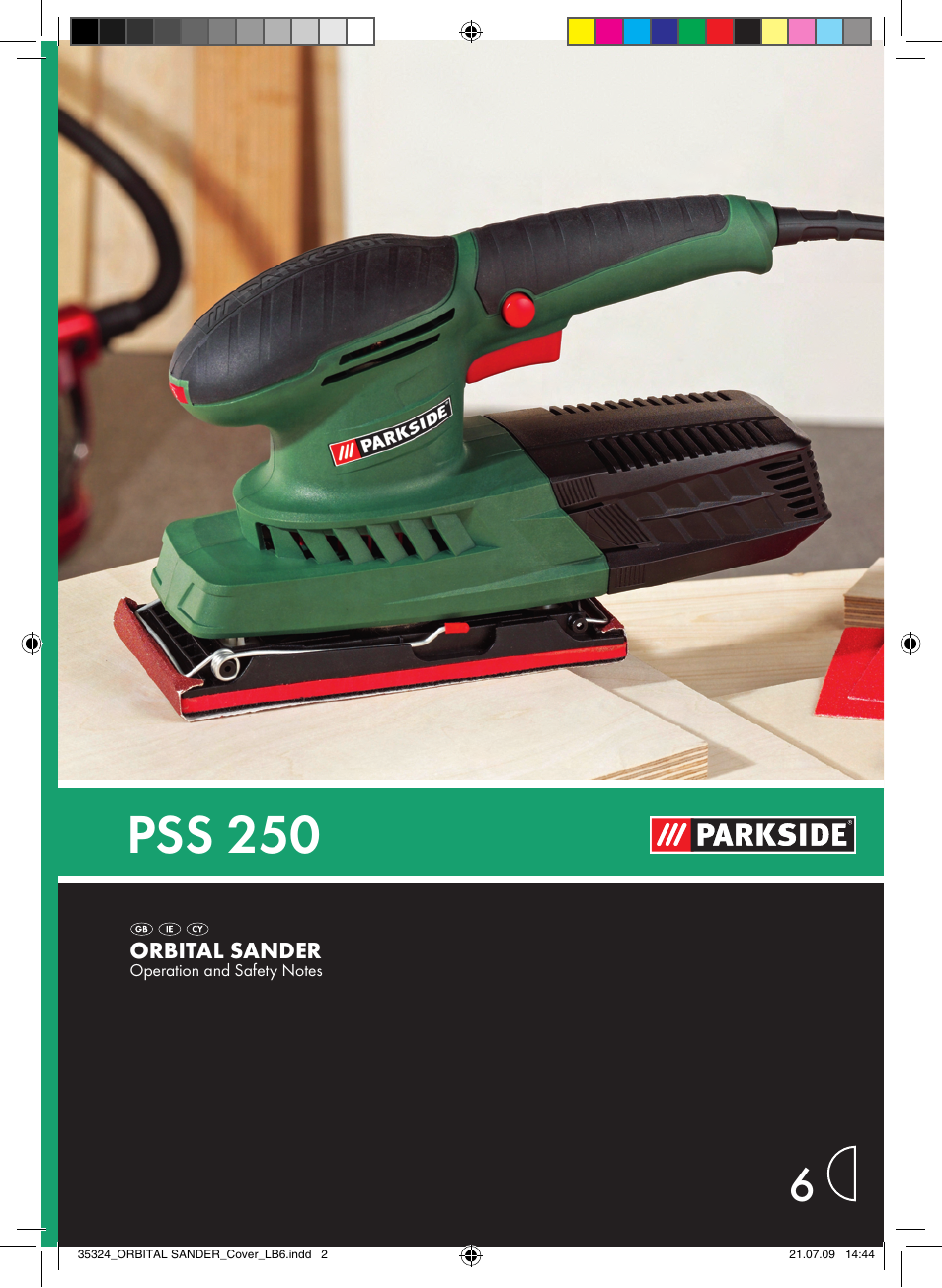 Parkside PSS 250 User Manual | 13 pages