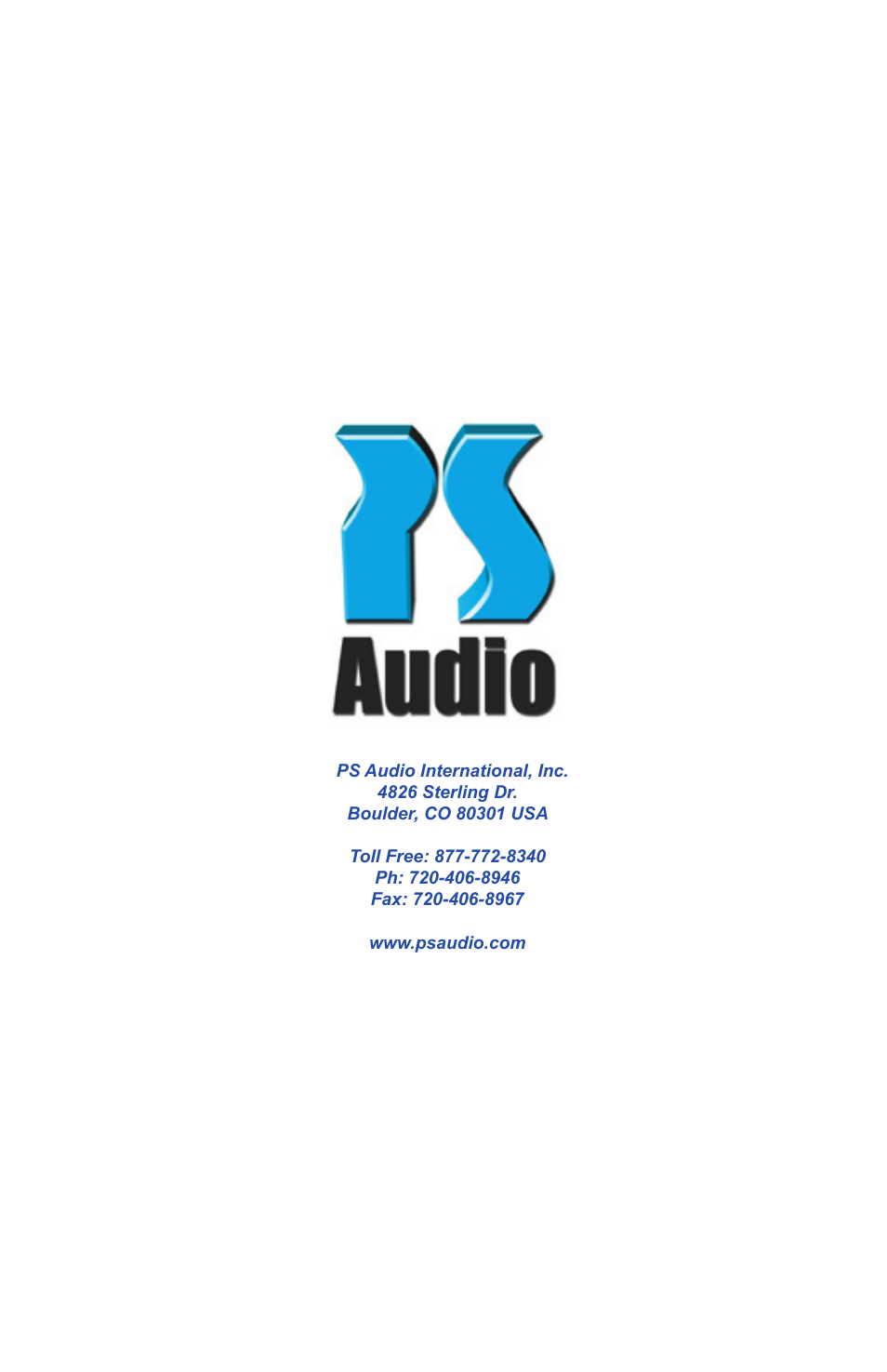 PS Audio PD 3.5 User Manual | Page 8 / 8