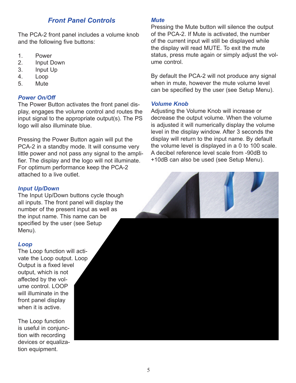 PS Audio PCA-2 User Manual | Page 5 / 16
