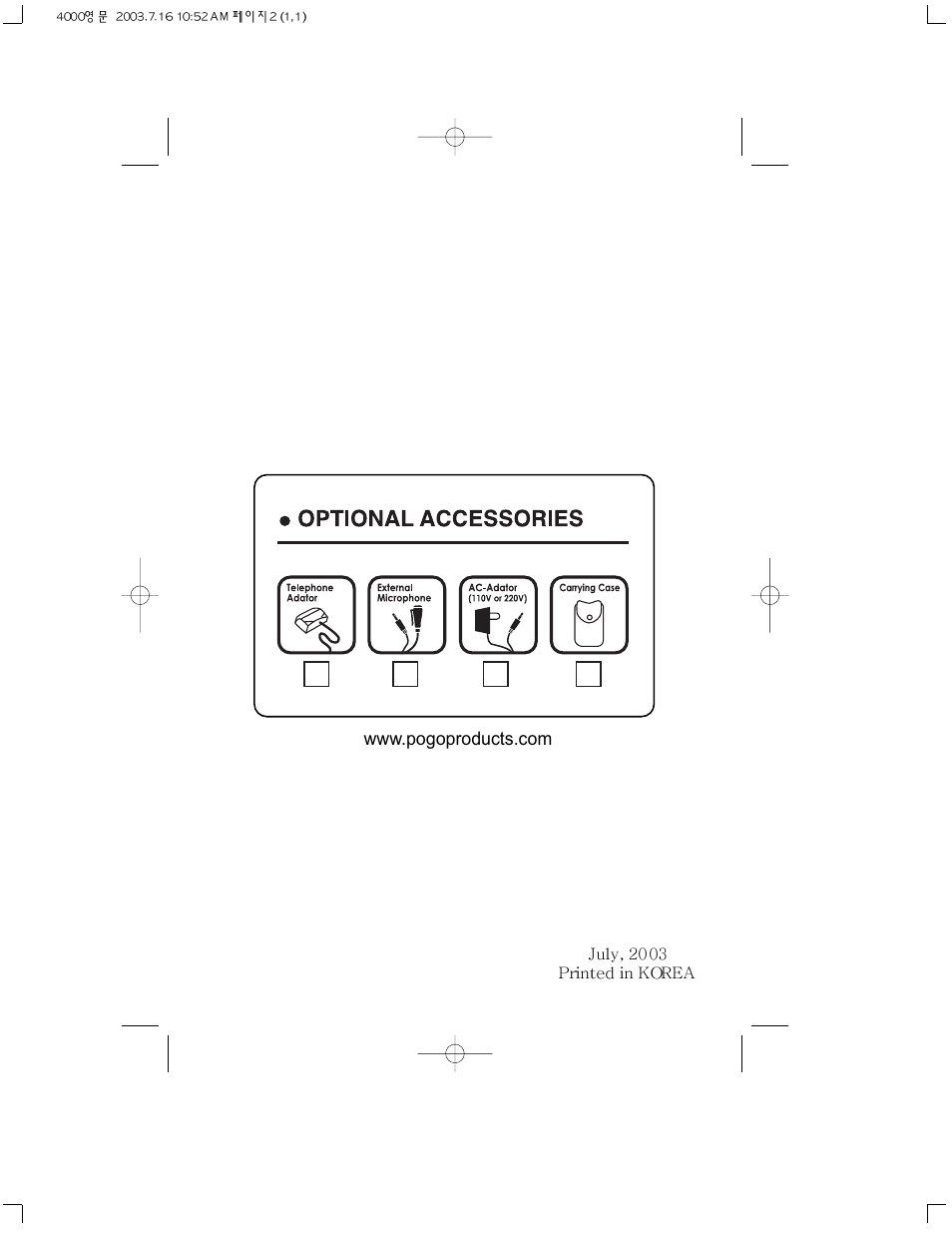 PoGo Products PRY900M2 User Manual | Page 2 / 42