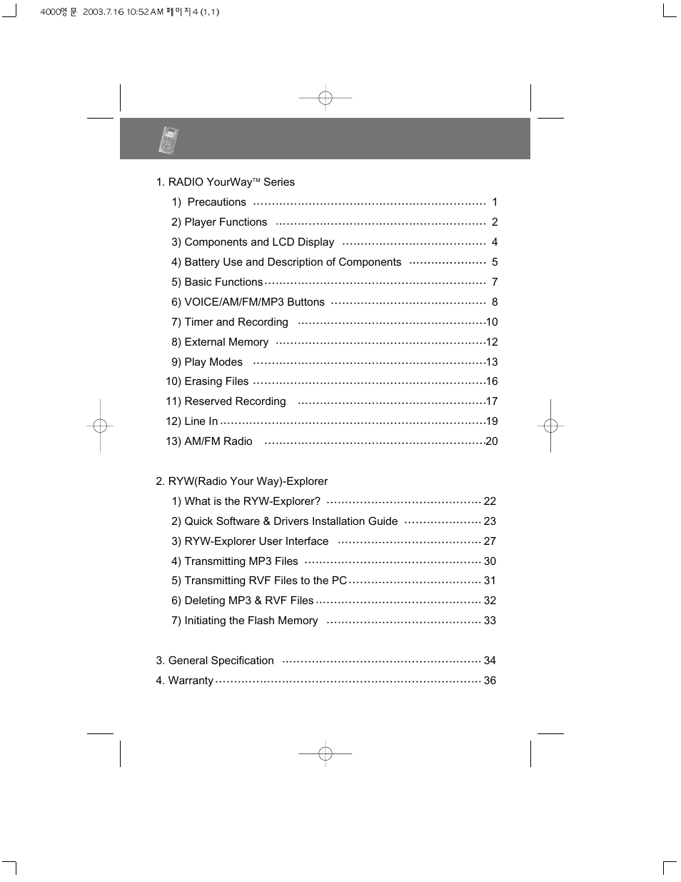 PoGo Products PRY900M2 User Manual | Page 4 / 42