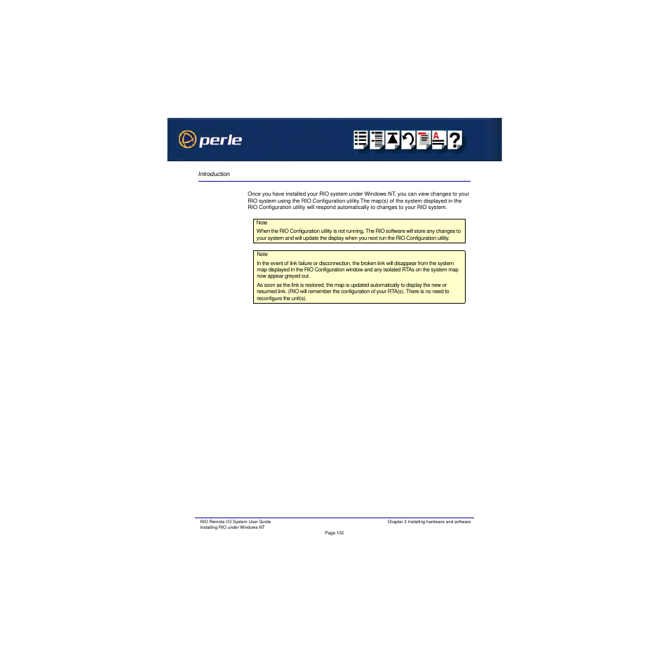 Introduction | Perle Systems RIO 5500036-17 User Manual | Page 102 / 327