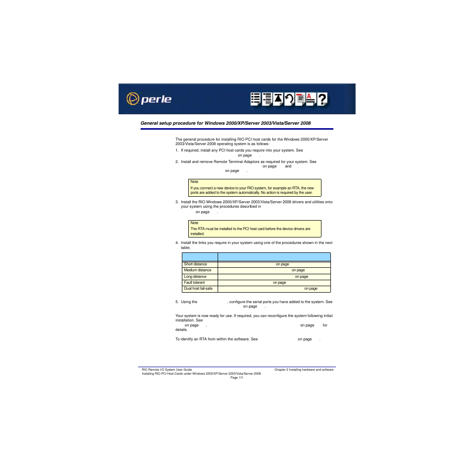 Perle Systems RIO 5500036-17 User Manual | Page 111 / 327