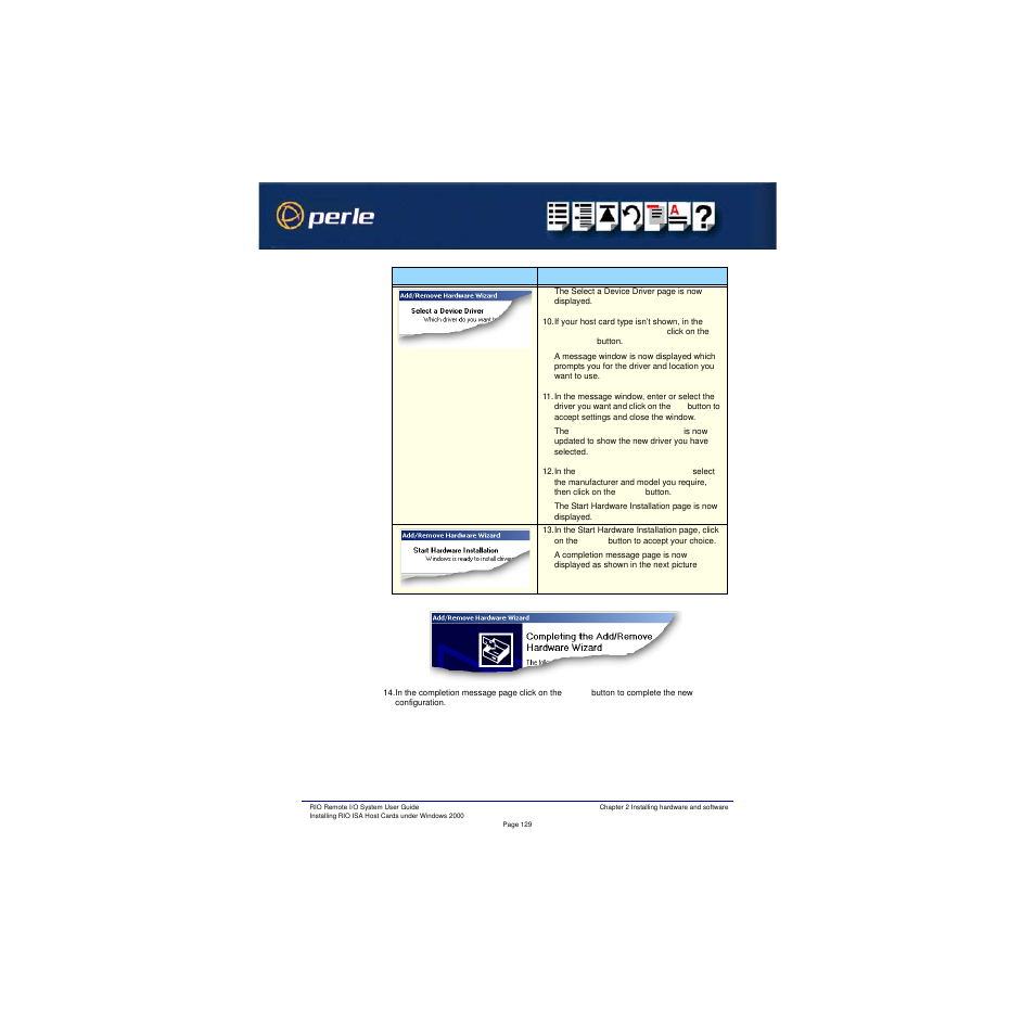 Perle Systems RIO 5500036-17 User Manual | Page 129 / 327