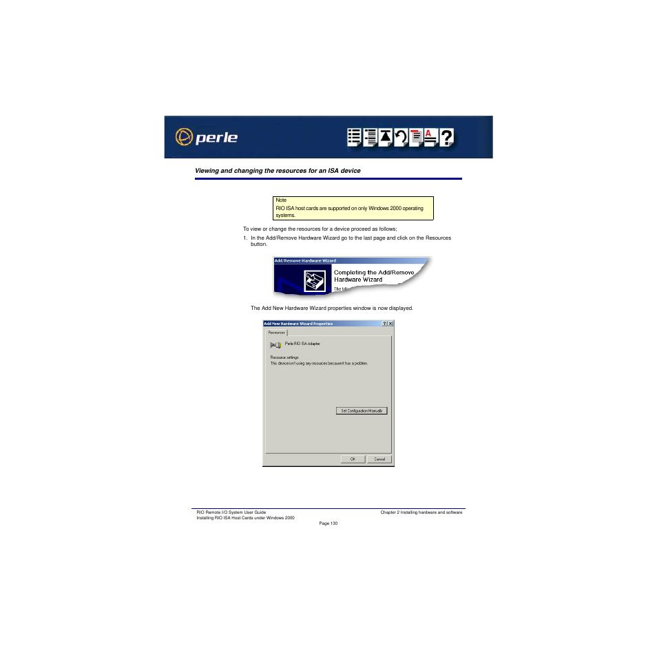 Perle Systems RIO 5500036-17 User Manual | Page 130 / 327