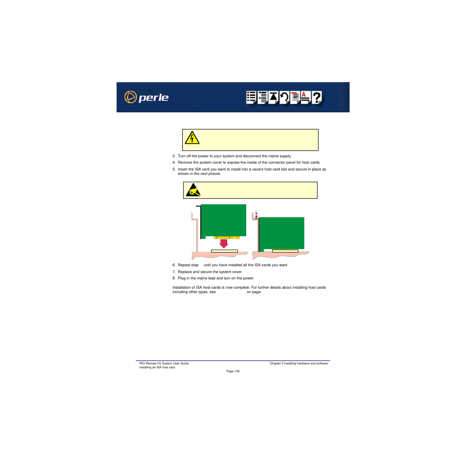 Perle Systems RIO 5500036-17 User Manual | Page 159 / 327