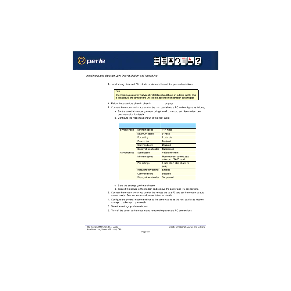 Perle Systems RIO 5500036-17 User Manual | Page 180 / 327