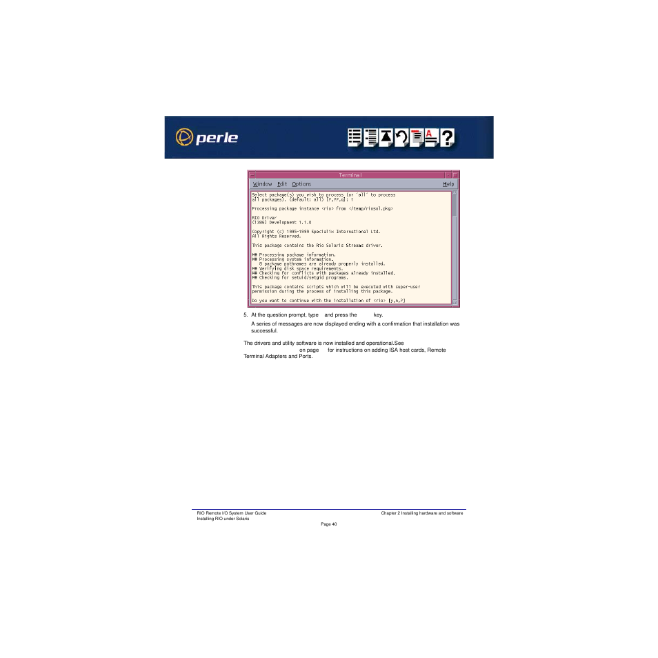 Perle Systems RIO 5500036-17 User Manual | Page 40 / 327