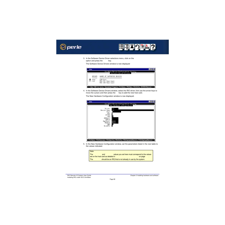 Perle Systems RIO 5500036-17 User Manual | Page 80 / 327