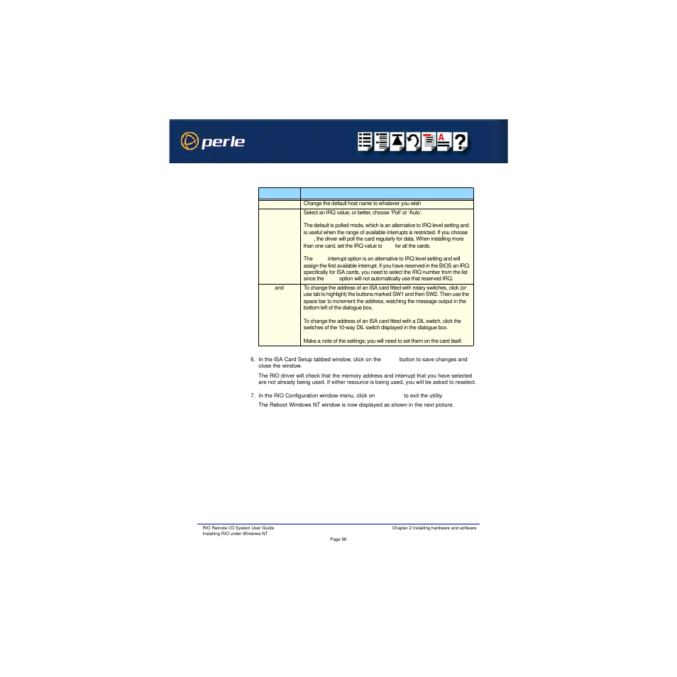 Perle Systems RIO 5500036-17 User Manual | Page 96 / 327