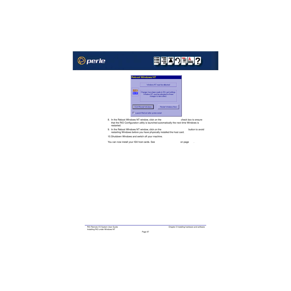 Perle Systems RIO 5500036-17 User Manual | Page 97 / 327