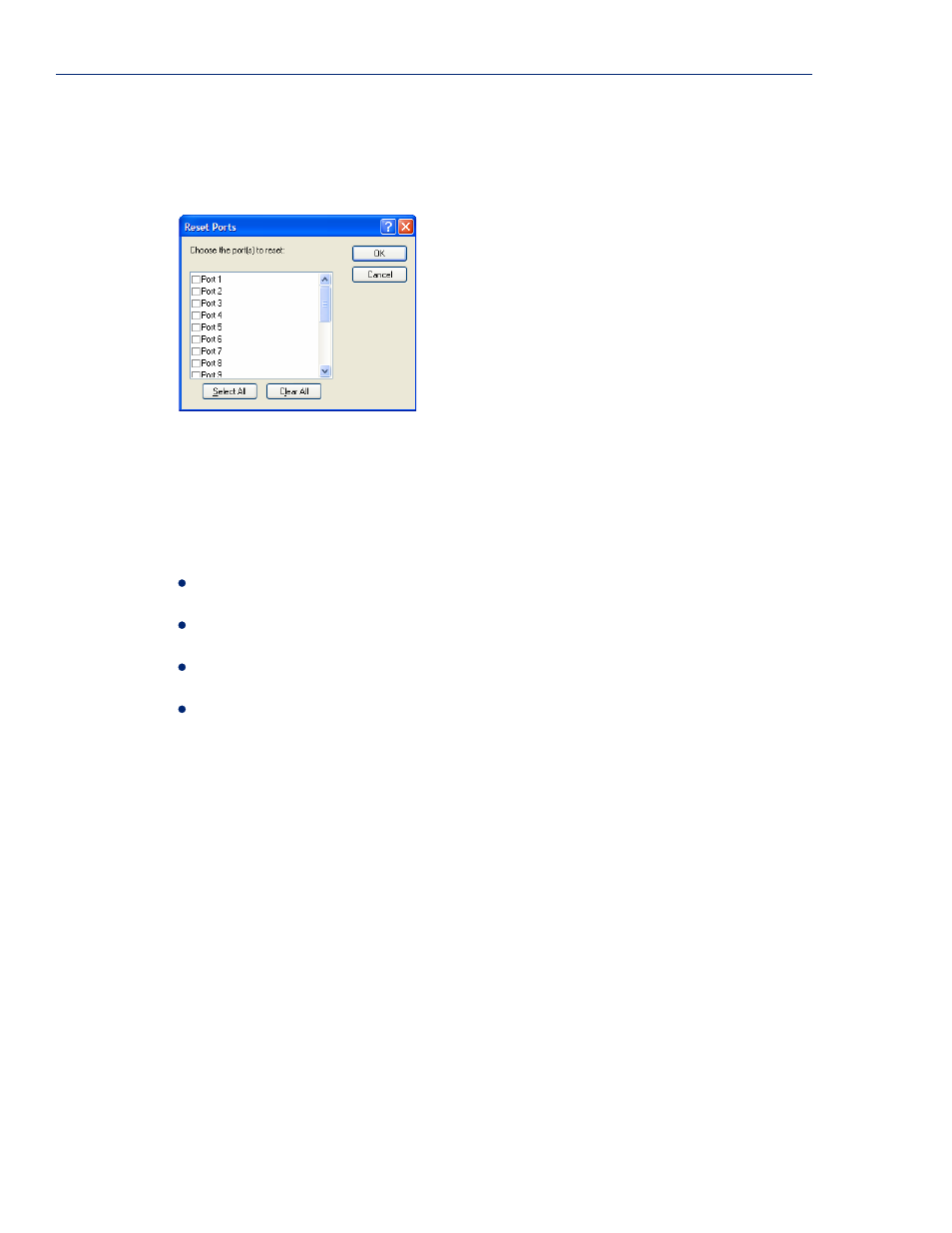Serial port profiles, Common tabs, Resetting a serial port | Overview | Perle Systems IOLAN SCS User Manual | Page 106 / 408