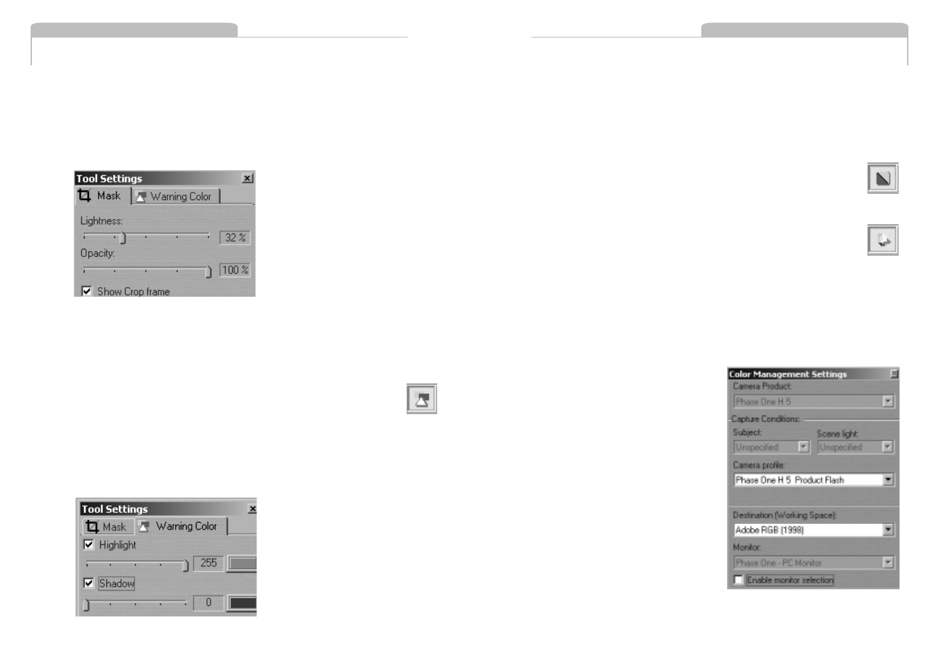 Phase One H 5 User Manual | Page 55 / 68