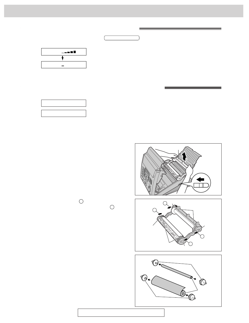 Ink film | Panasonic KX-FM255 User Manual | Page 110 / 144