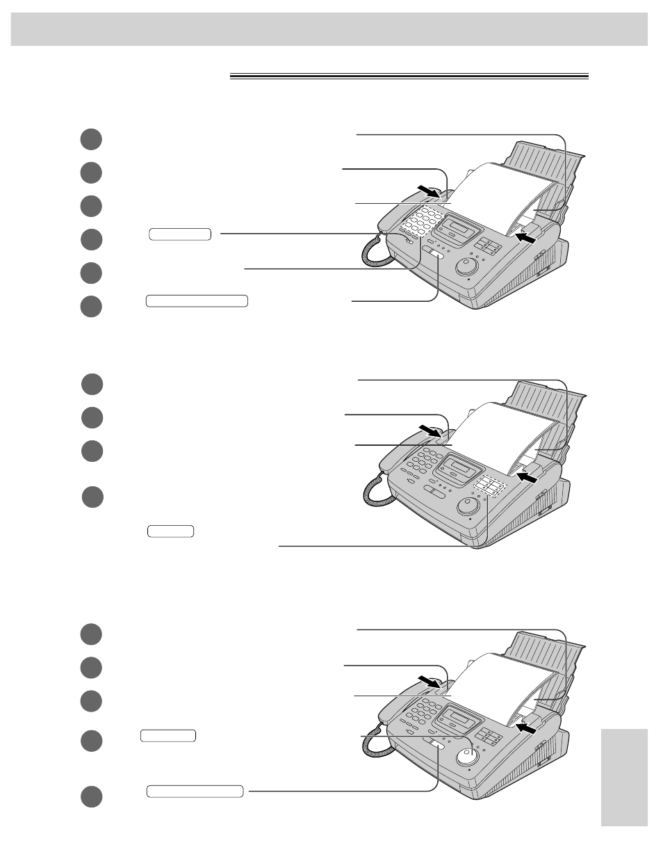 Comienzo rápido en español, Envío de un fax | Panasonic KX-FM255 User Manual | Page 127 / 144