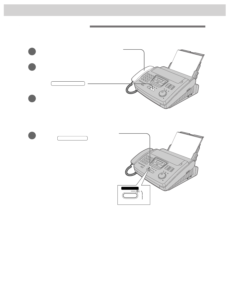 Comienzo rápido en español reciviendo un fax | Panasonic KX-FM255 User Manual | Page 128 / 144