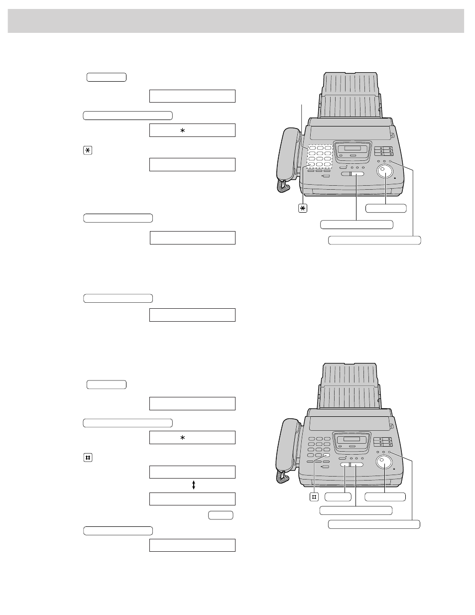 Jog dial, Erasing a stored name and number, Editing a stored name and number | Panasonic KX-FM255 User Manual | Page 40 / 144