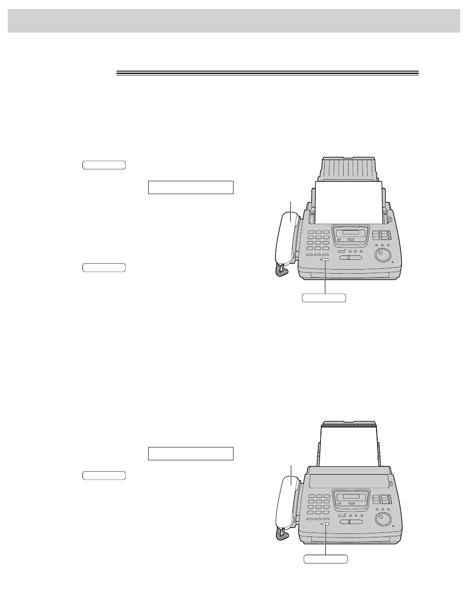 Initiating voice contact, Receiving a request for voice contact | Panasonic KX-FM255 User Manual | Page 42 / 144