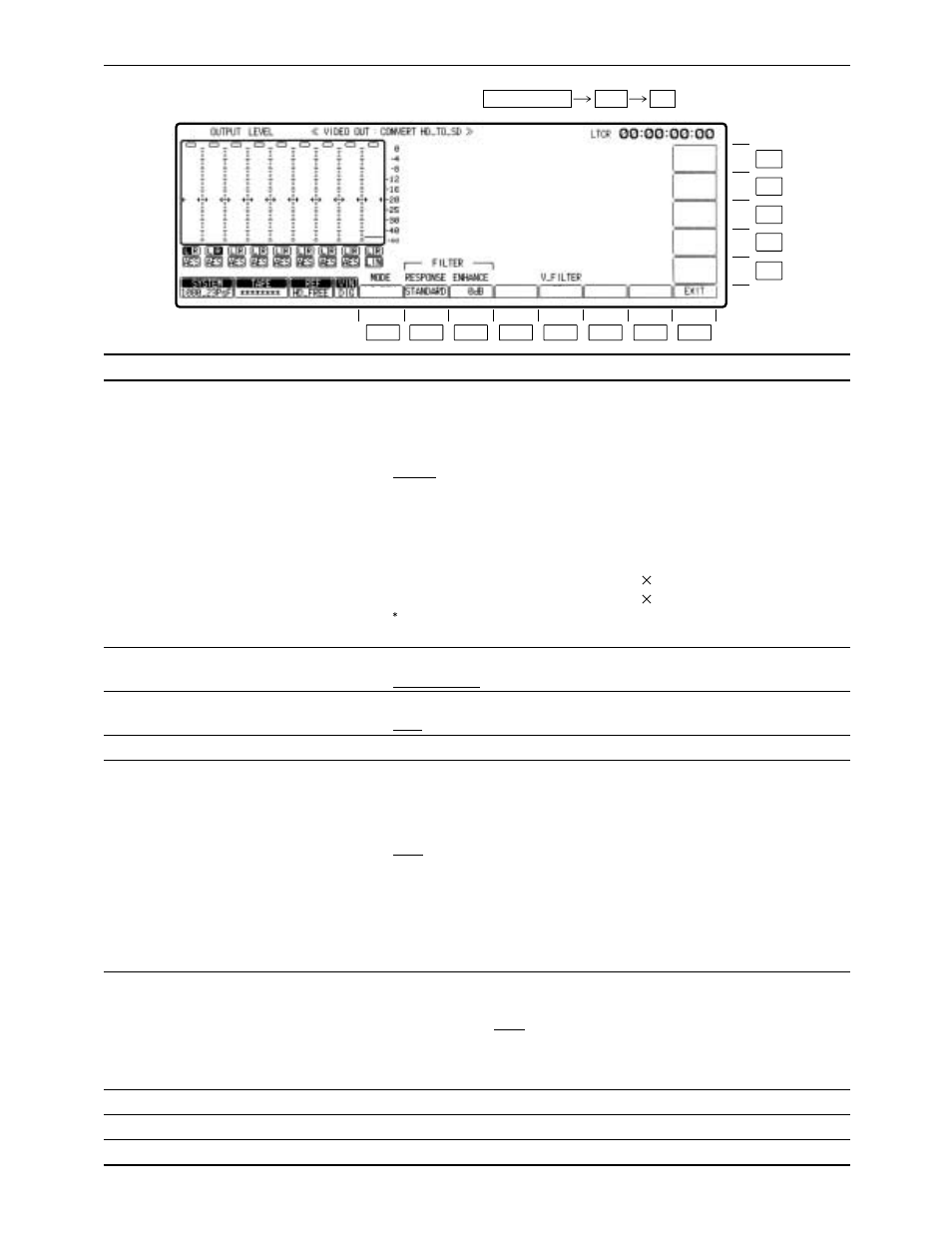 Video out convert hd_to_sd menu | Panasonic AJ-HD3000 User Manual | Page 43 / 194