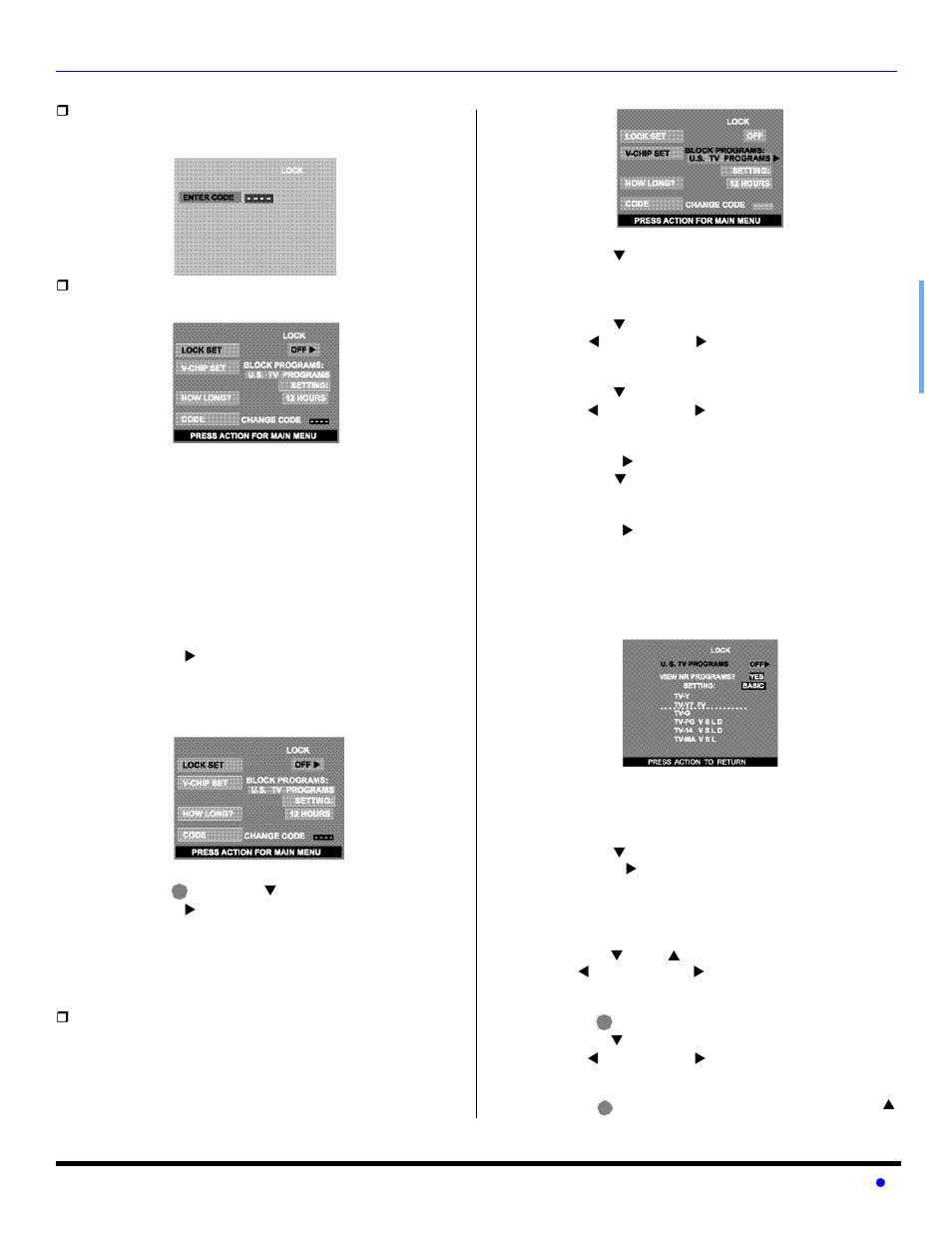 Lock | Panasonic PT 56WX53 User Manual | Page 25 / 104