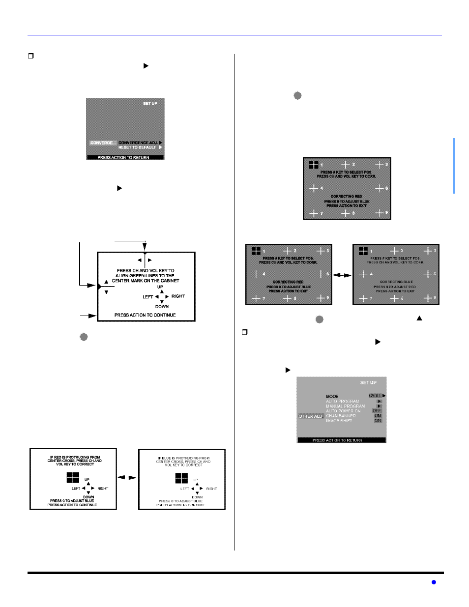 Set up (cont.) | Panasonic PT 56WX53 User Manual | Page 29 / 104