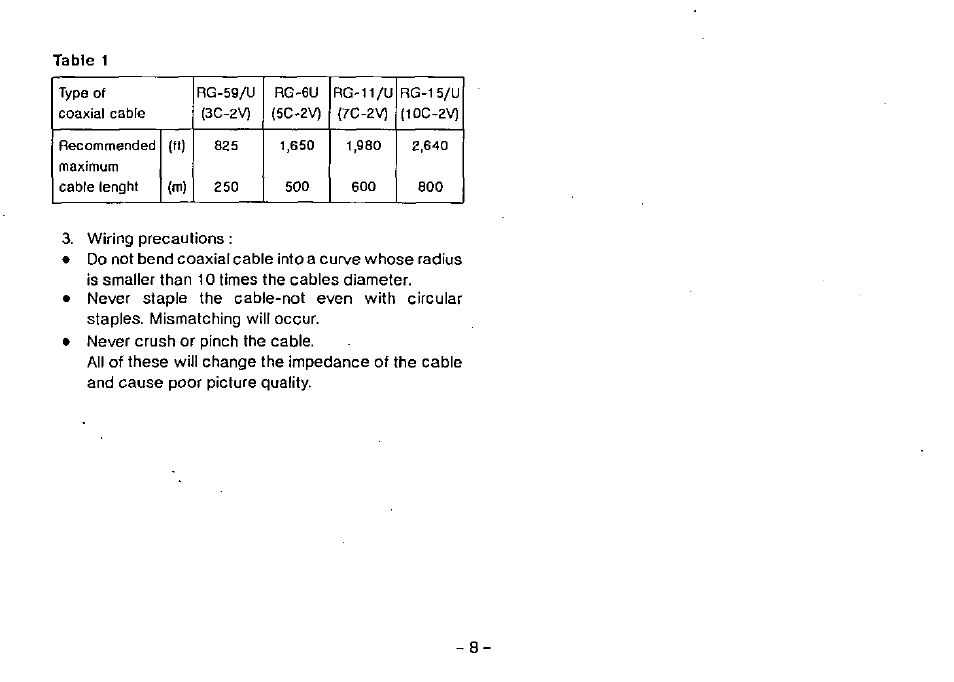 Panasonic WV-BP100 User Manual | Page 10 / 20