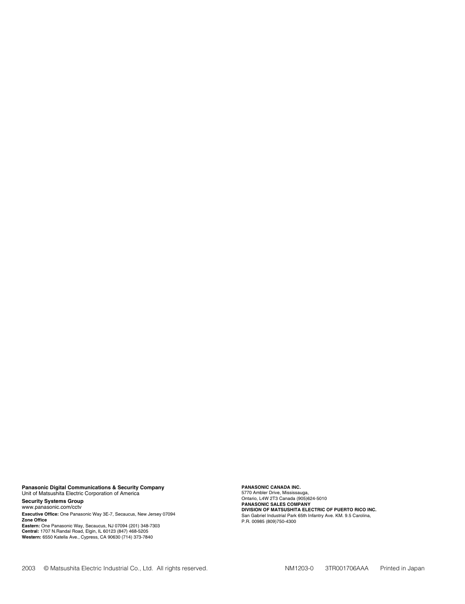 Panasonic WJ-HD316 User Manual | Page 160 / 160