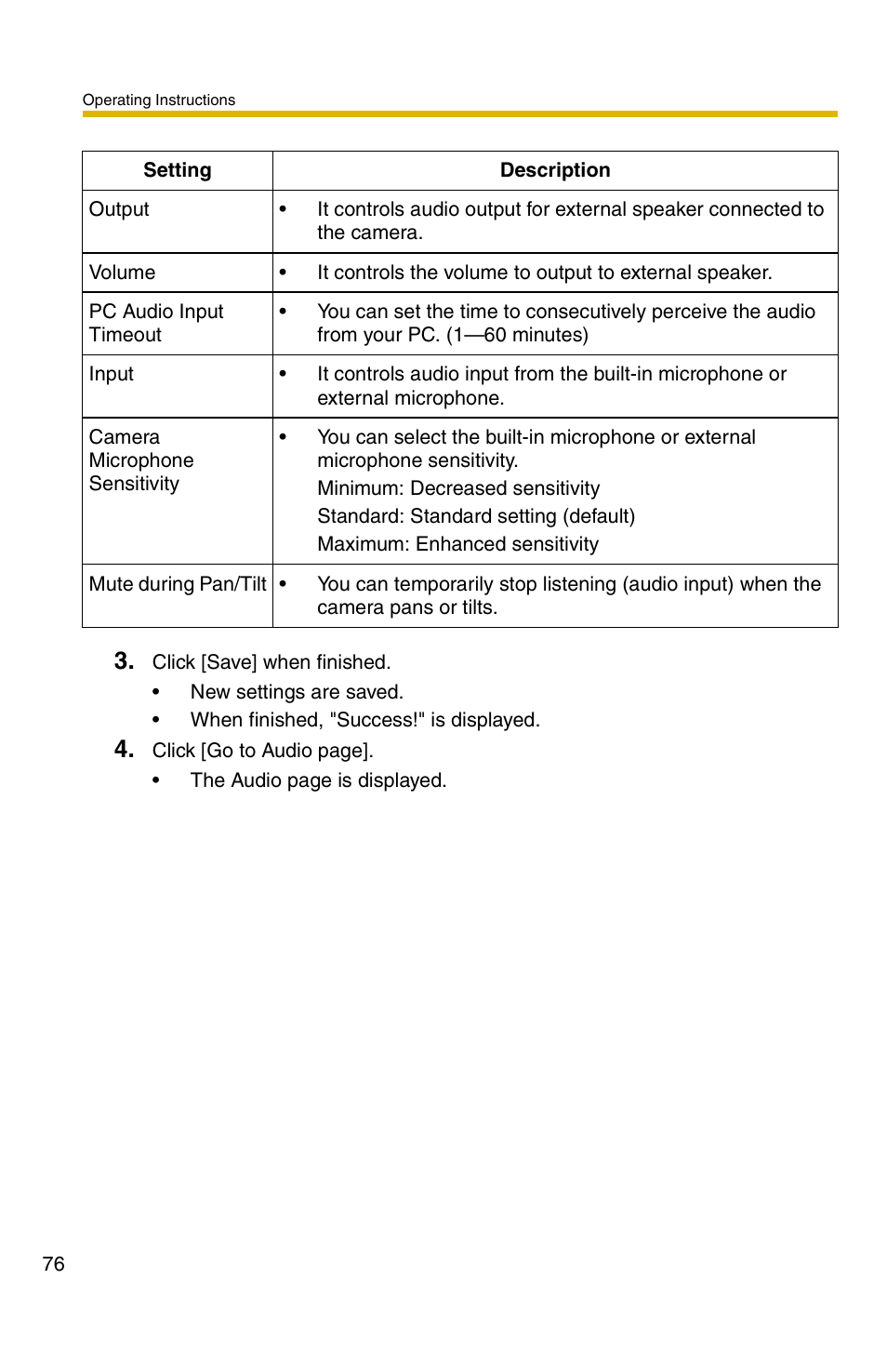 Panasonic BB-HCM371A User Manual | Page 76 / 160