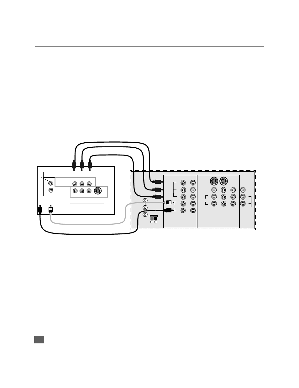Conexion (prog out), Conexión (prog out), Nstalación | Procedimiento | Panasonic CT 36HX41 User Manual | Page 40 / 58