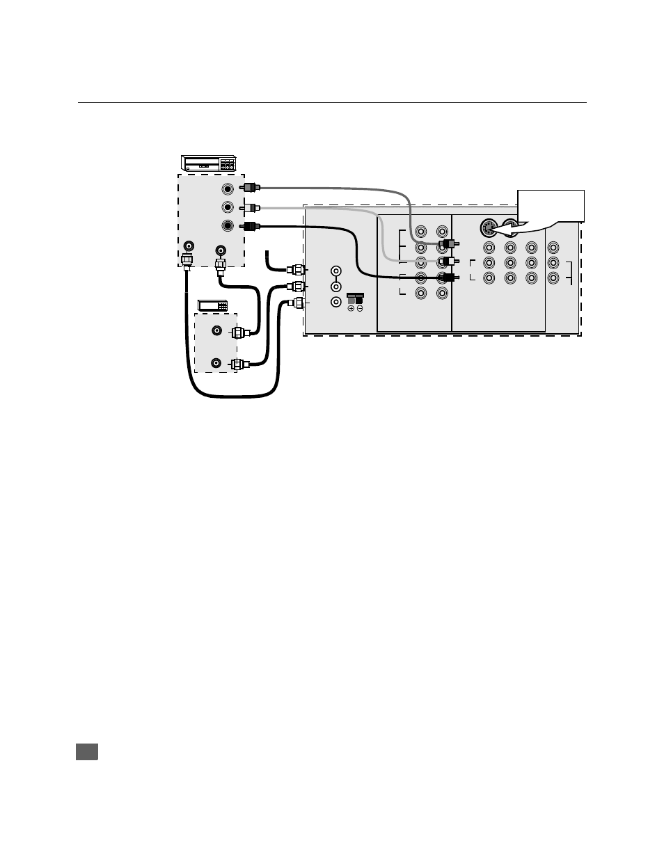 Nstallation vcr and cable box connection | Panasonic CT 36HX41 User Manual | Page 9 / 58