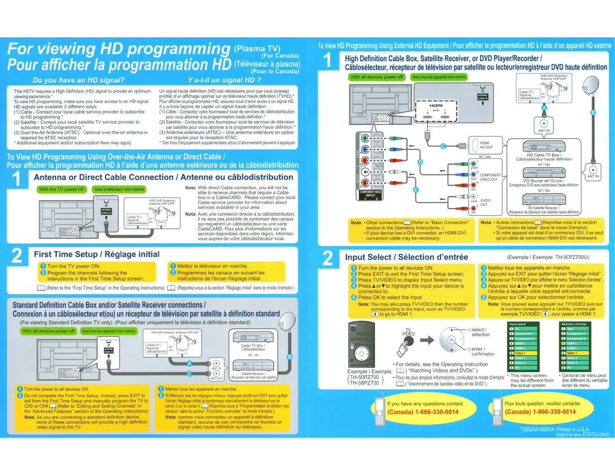 Panasonic VIVA TH-65PZ750U User Manual | Page 64 / 73